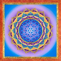 Flower of Life - Light in the Sky Mandala